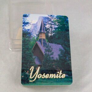 Yosemite Famous Chapel Half Dome Souvenir Playing Cards New Factory Sealed